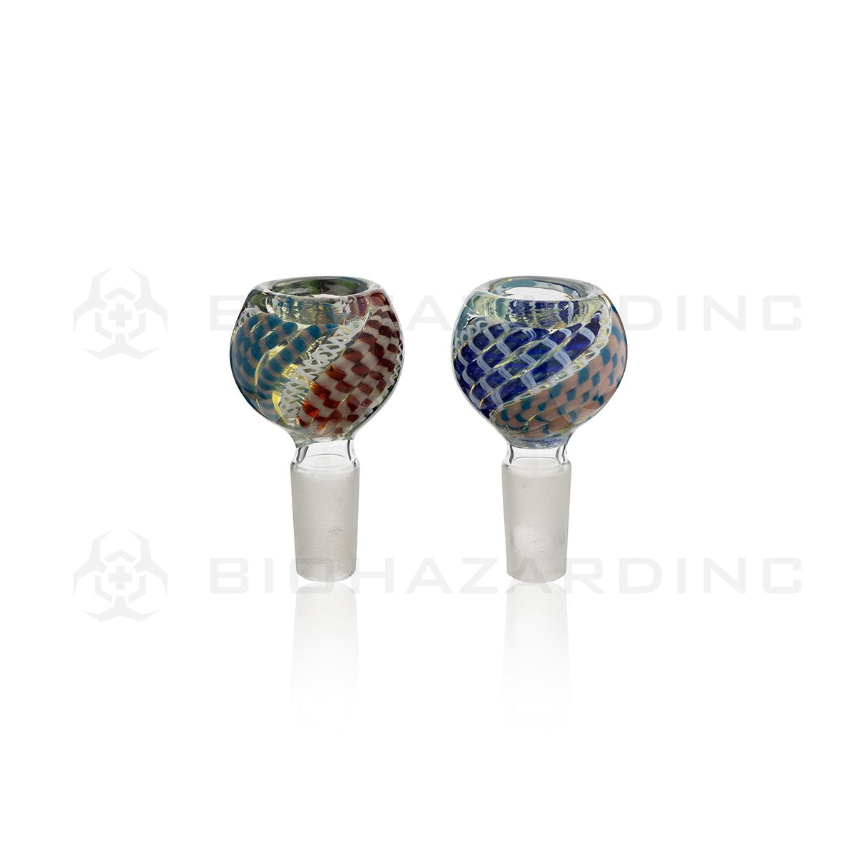 14mm Lattacino Swirl Bowl - Assorted Colors