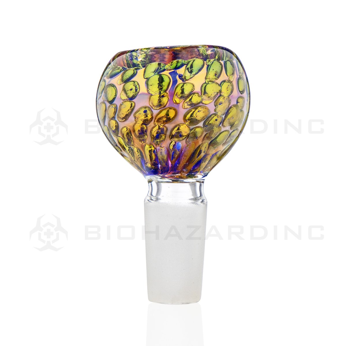14mm Dotted Gold Fumed Bowl