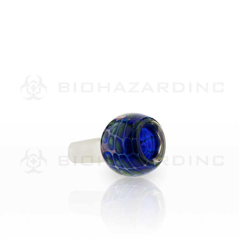 14mm Bowl | Blue Honeycomb Fume