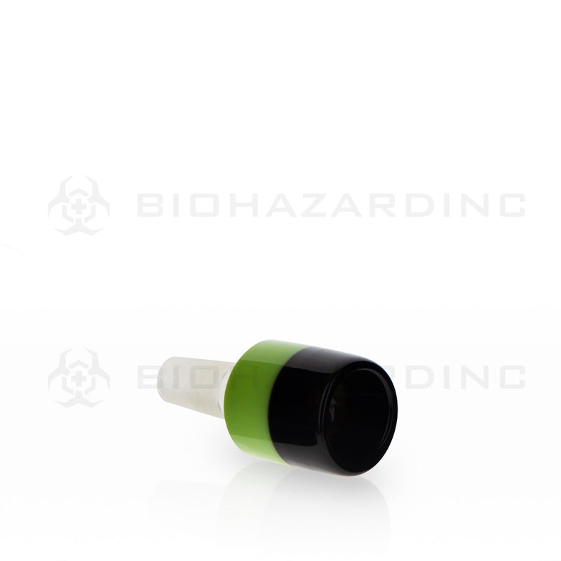 14mm Slyme Bowl | Green/Black