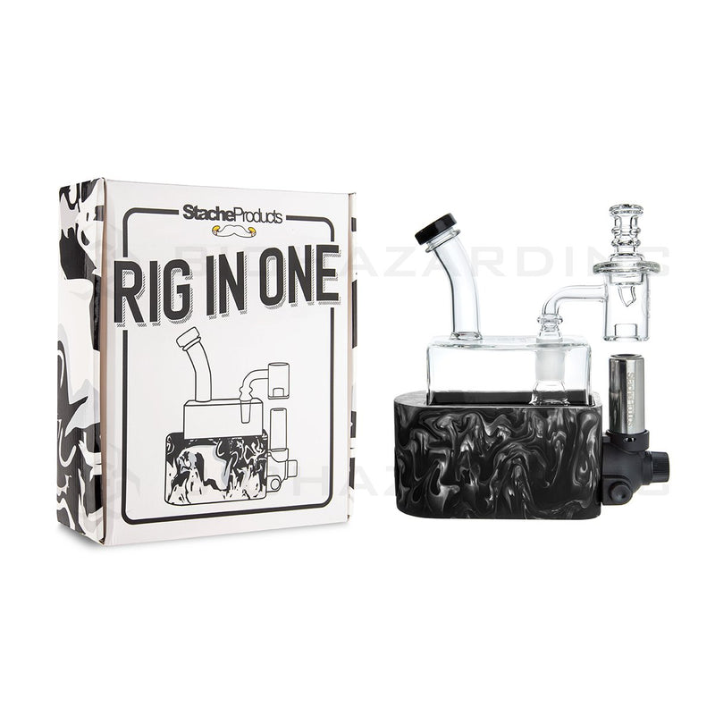 Stache Products | RIO Rig in One Portable Dab Rig | Black