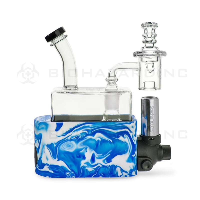 Stache Products | RIO Rig in One Portable Dab Rig | Blue