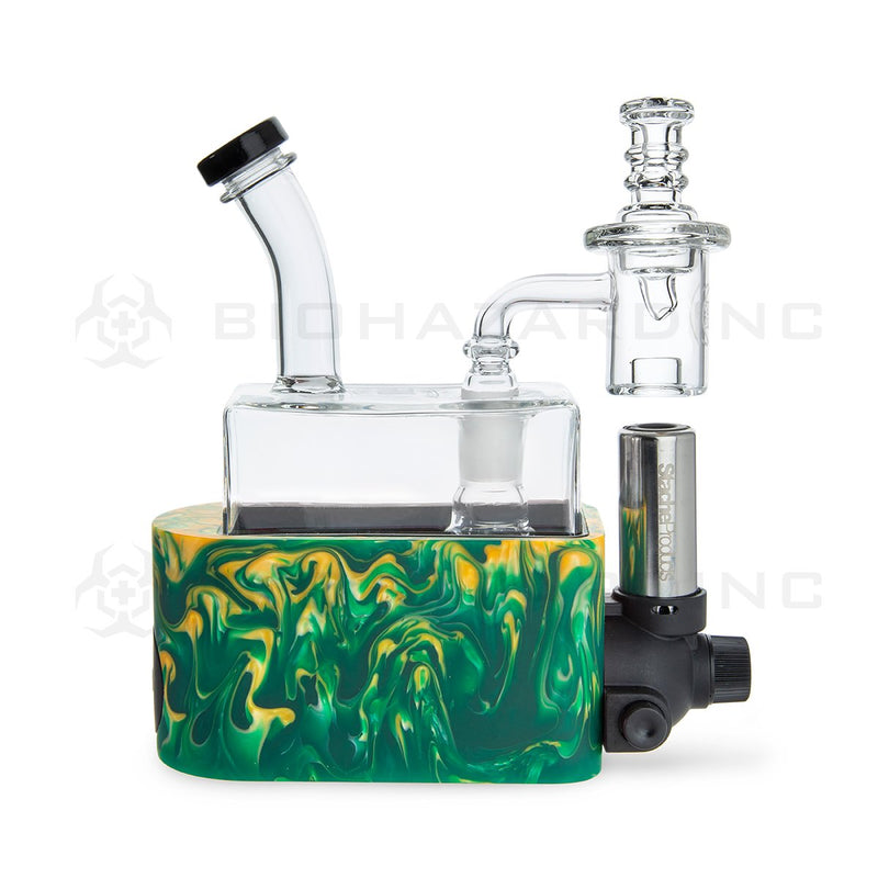 Stache Products | RIO Rig in One Portable Dab Rig | Green