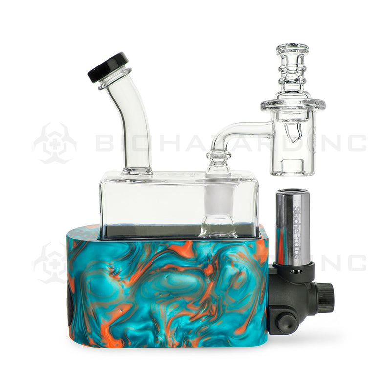 Stache Products | RIO Rig in One Portable Dab Rig | Teal