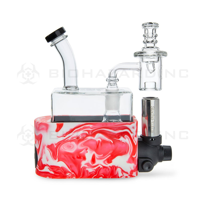 Stache Products | RIO Rig in One Portable Dab Rig | Hot Pink