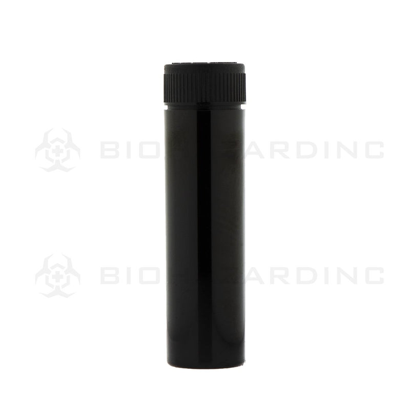 Vape Cartridge Tube w/ Black Cap | 78mm - 600 Count | Child-Resistant