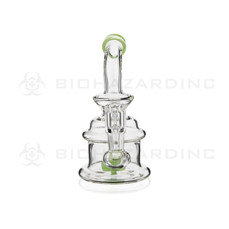 6" Clear Rig | Green Slyme