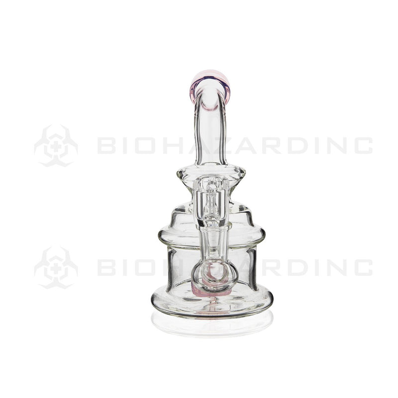 6" Clear Rig | Pink Slyme