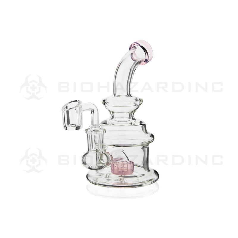 6" Clear Rig | Pink Slyme