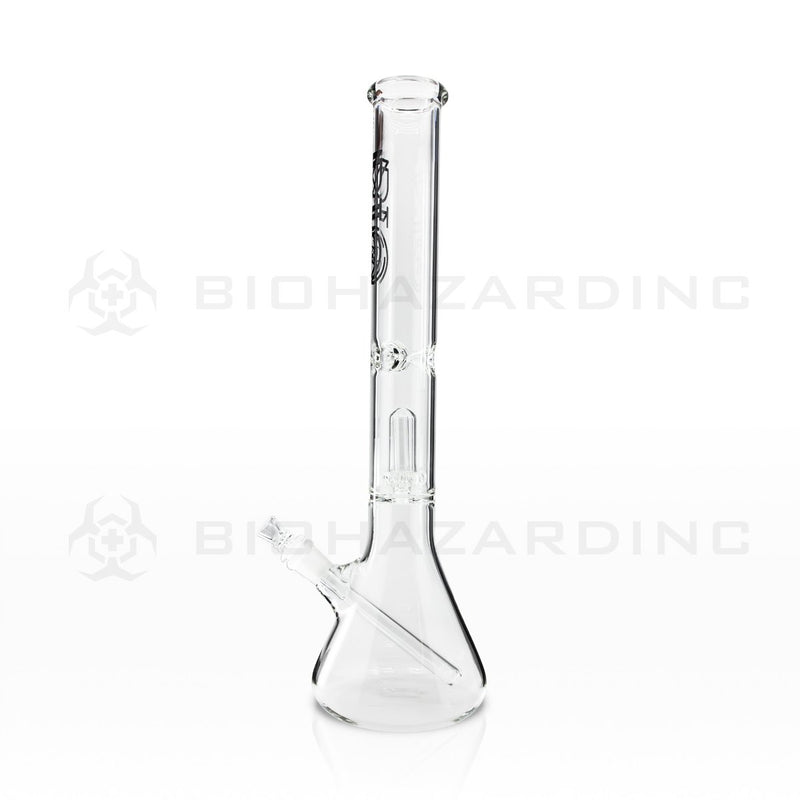 BIO Glass Beaker | 18" Showerhead Perc Water Pipe | Black