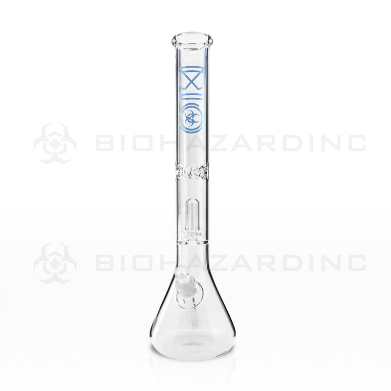 BIO Glass | 18" Showerhead Perc Beaker Water Pipe | Blue