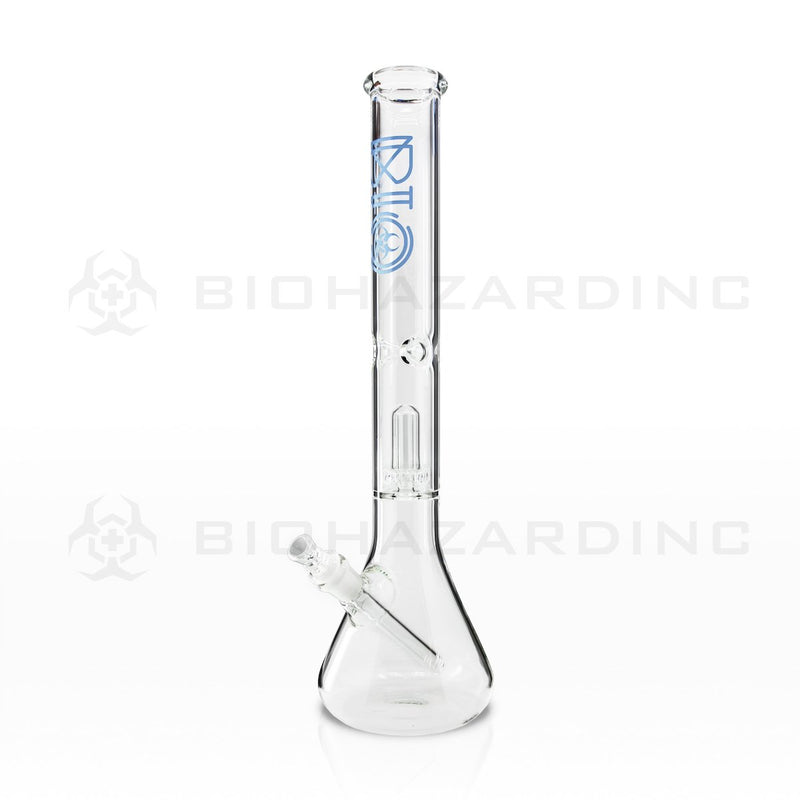 BIO Glass | 18" Showerhead Perc Beaker Water Pipe | Blue