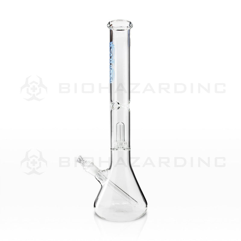 BIO Glass | 18" Showerhead Perc Beaker Water Pipe | Blue