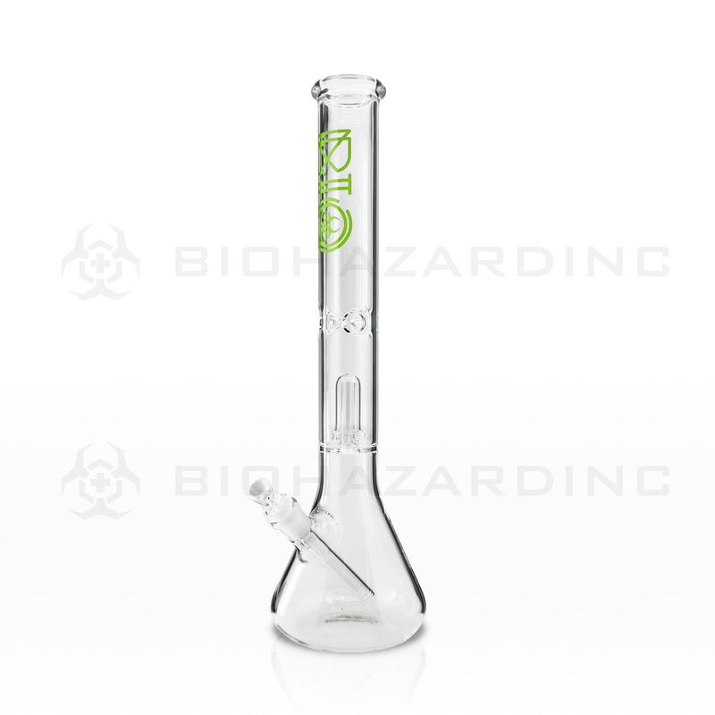 BIO Glass | 18" Showerhead Perc Beaker Water Pipe | Green