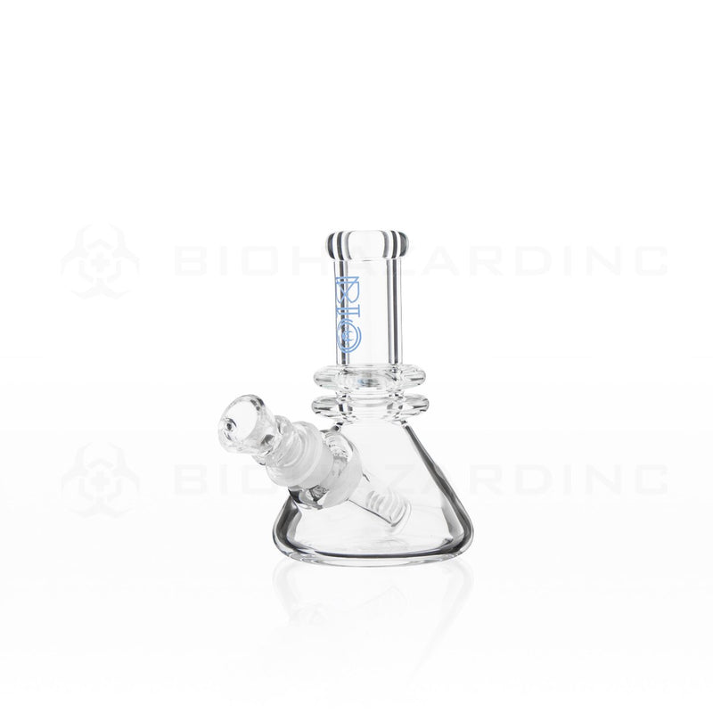 BIO Glass | 5" 25mm x 4mm Classic Mini Beaker Water Pipe | Blue