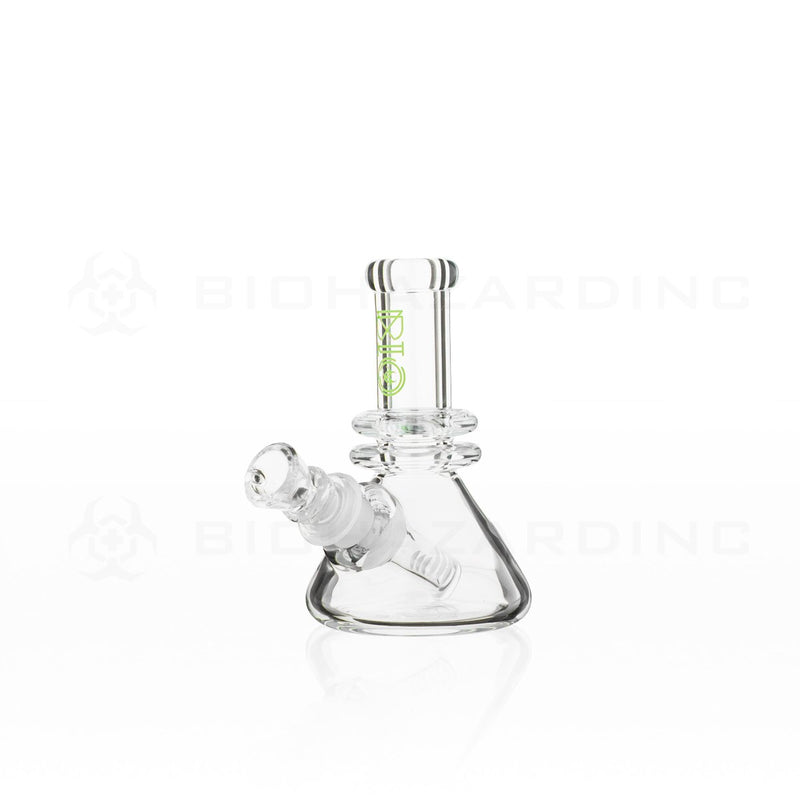 BIO Glass | 5" 25mm x 4mm Classic Mini Beaker Water Pipe | Green