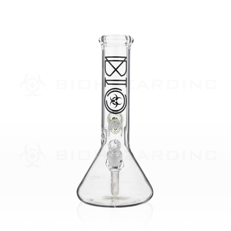 BIO Glass Flower Marble | 12" 50mm x 5mm Beaker Water Pipe | Rasta