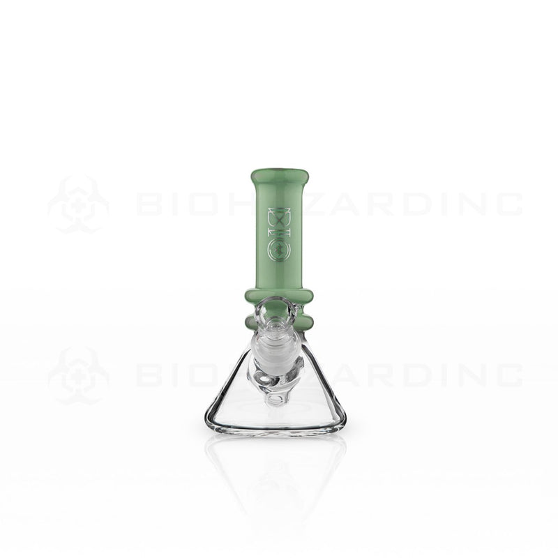 BIO Glass | 5" 25mm x 4mm Classic Mini Beaker Water Pipe | Pastel Green