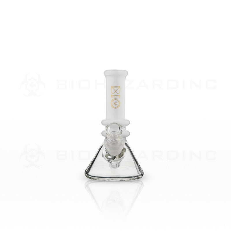 BIO Glass | 5" 25mm x 4mm Classic Mini Beaker Water Pipe | Ivory