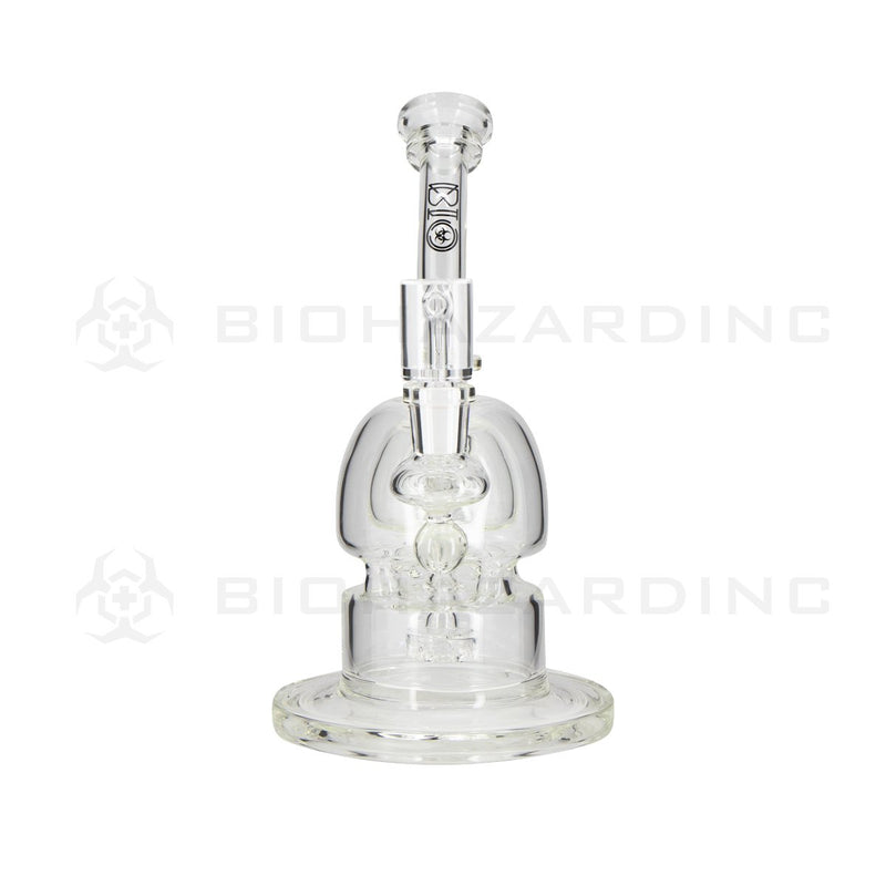 BIO METRIX v2 | 10" 38mm x 5mm Capsule Dome Dab Rig | Black