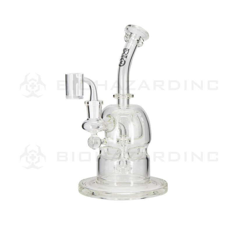 BIO METRIX v2 | 10" 38mm x 5mm Capsule Dome Dab Rig | Black