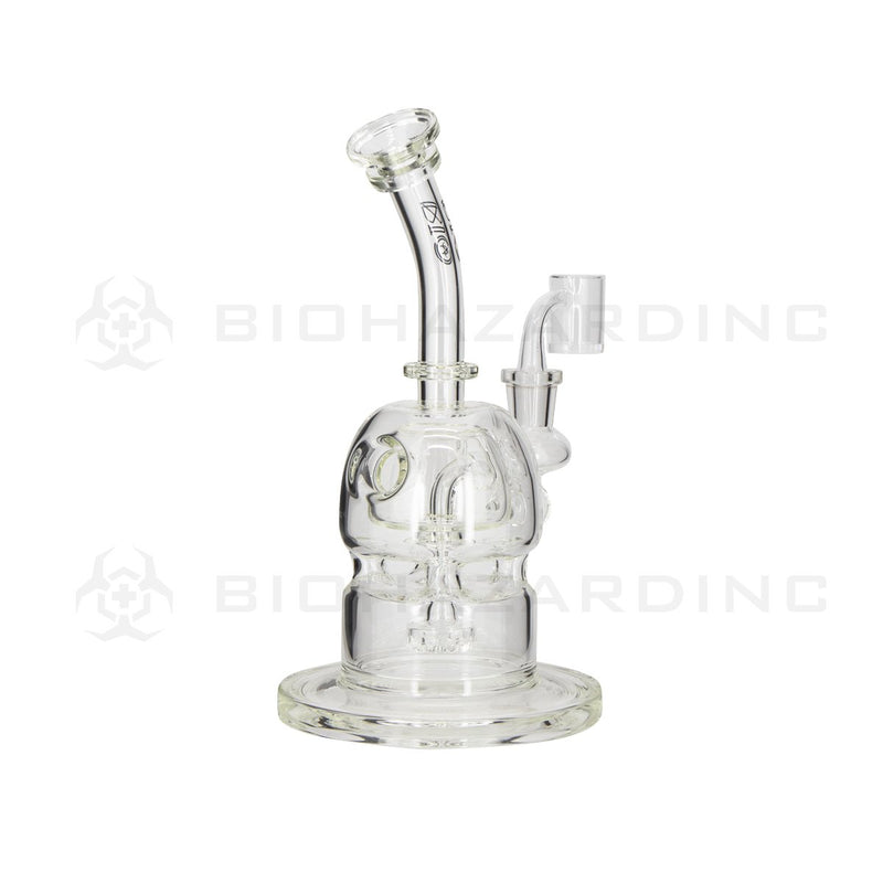 BIO METRIX v2 | 10" 38mm x 5mm Capsule Dome Dab Rig | Black