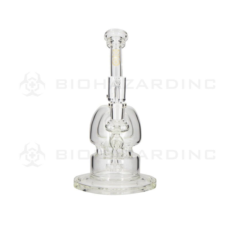 BIO METRIX v2 | 10" 38mm x 5mm Capsule Dome Dab Rig | Gold