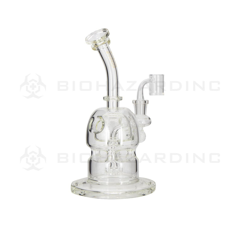 BIO METRIX v2 | 10" 38mm x 5mm Capsule Dome Dab Rig | Gold