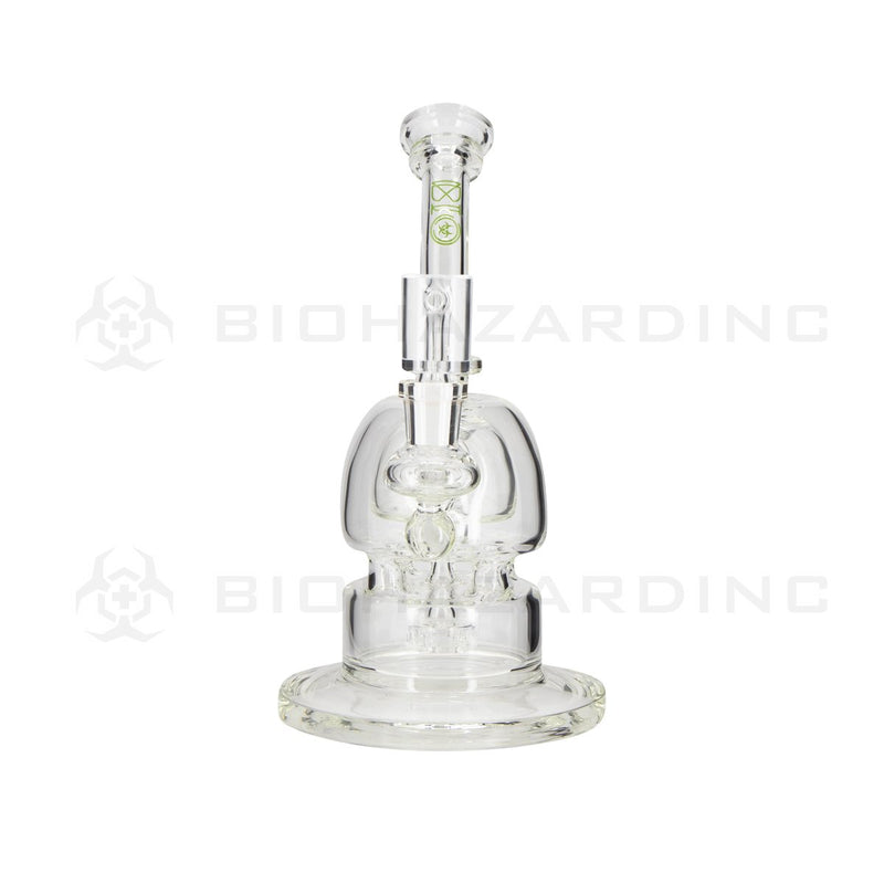 BIO METRIX v2 | 10" 38mm x 5mm Capsule Dome Dab Rig | Green