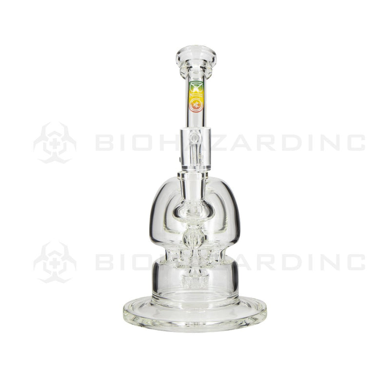 BIO METRIX v2 | 10" 38mm x 5mm Capsule Dome Dab Rig | Rasta