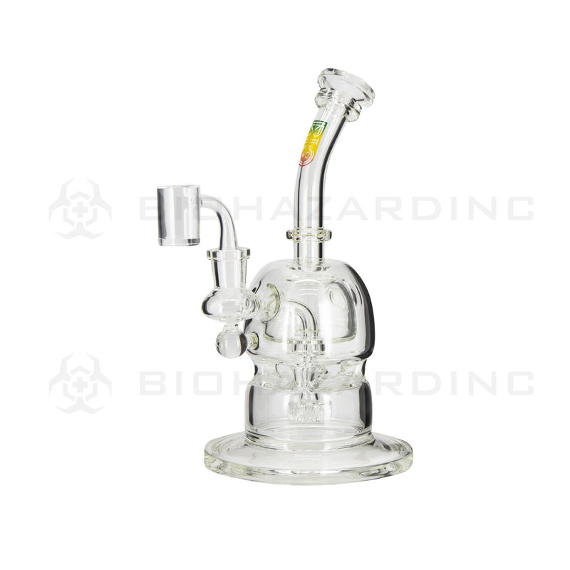 BIO METRIX v2 | 10" 38mm x 5mm Capsule Dome Dab Rig | Rasta