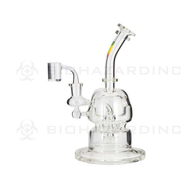 BIO METRIX v2 | 10" 38mm x 5mm Capsule Dome Dab Rig | Rasta