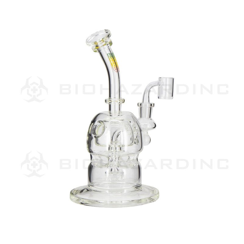 BIO METRIX v2 | 10" 38mm x 5mm Capsule Dome Dab Rig | Rasta