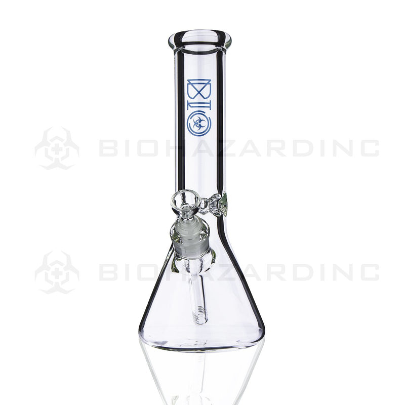 BIO Glass Beaker | 12" 50mm x 7mm Classic Water Pipe | Blue