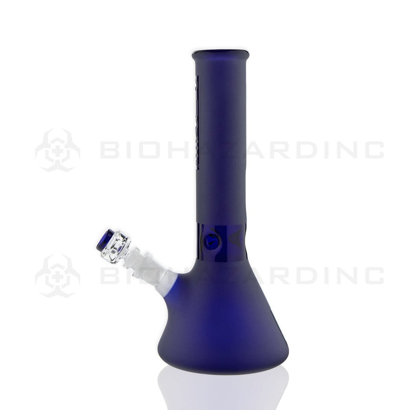 PURE Glass | 12" 50mm x 5mm Classic Beaker Water Pipe | Blue Frost