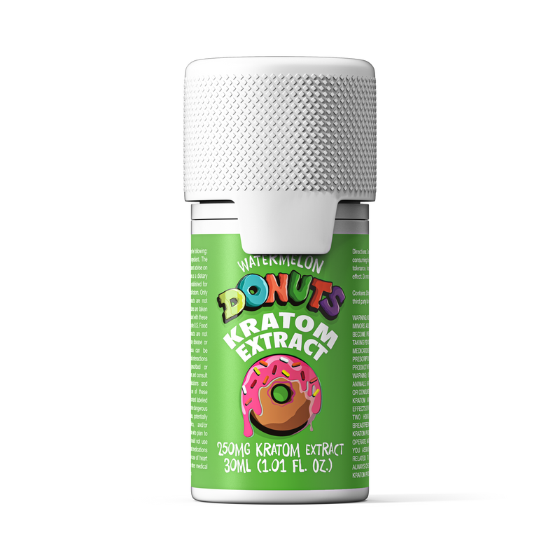 Kratom | Donuts Gold Shot Kratom | 250mg - Various Flavors - 12 Count