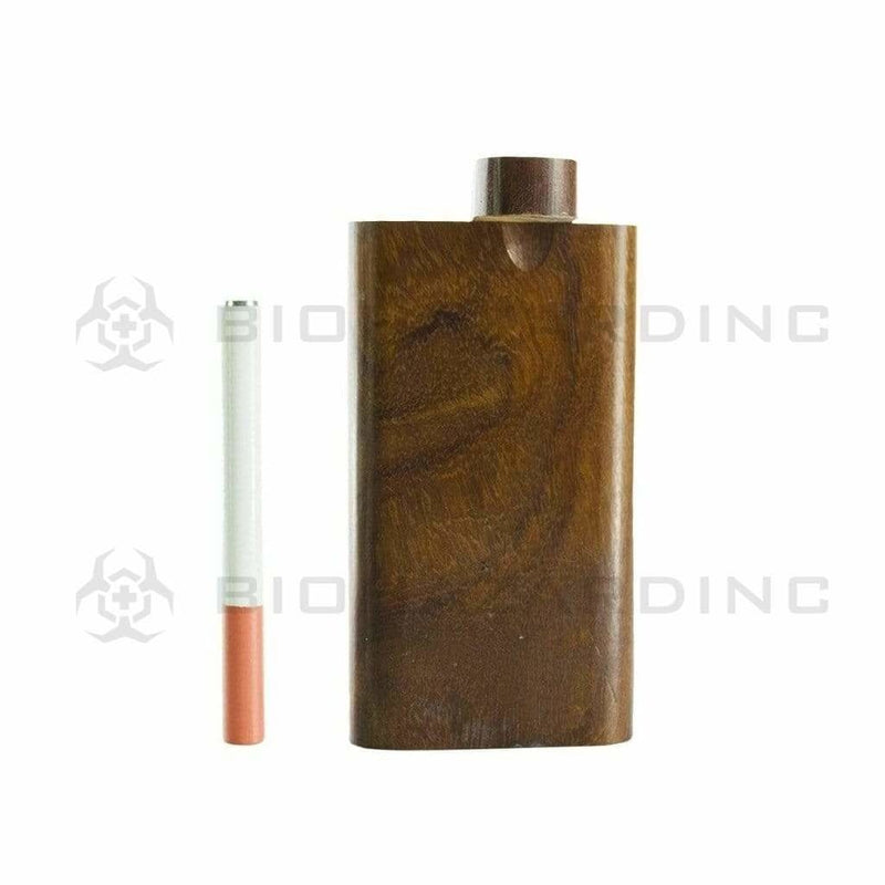 Biohazard Inc Wood Hand Pipe Accessory Dugout Wood Large 10 pack