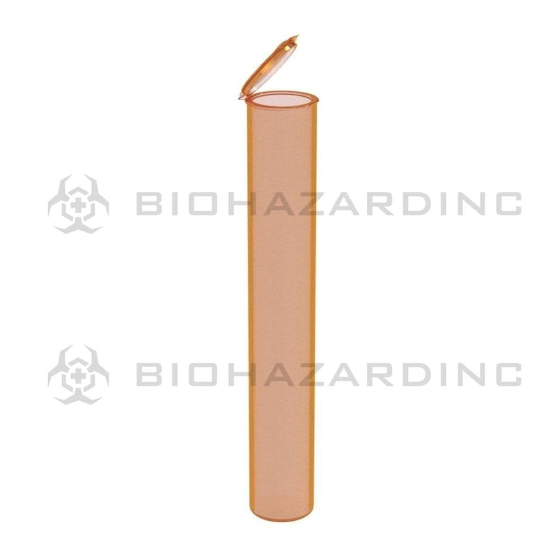 Biohazard Inc Joint Tube Amber Plastic Large Pre Roll Tubes - 500 Count/box