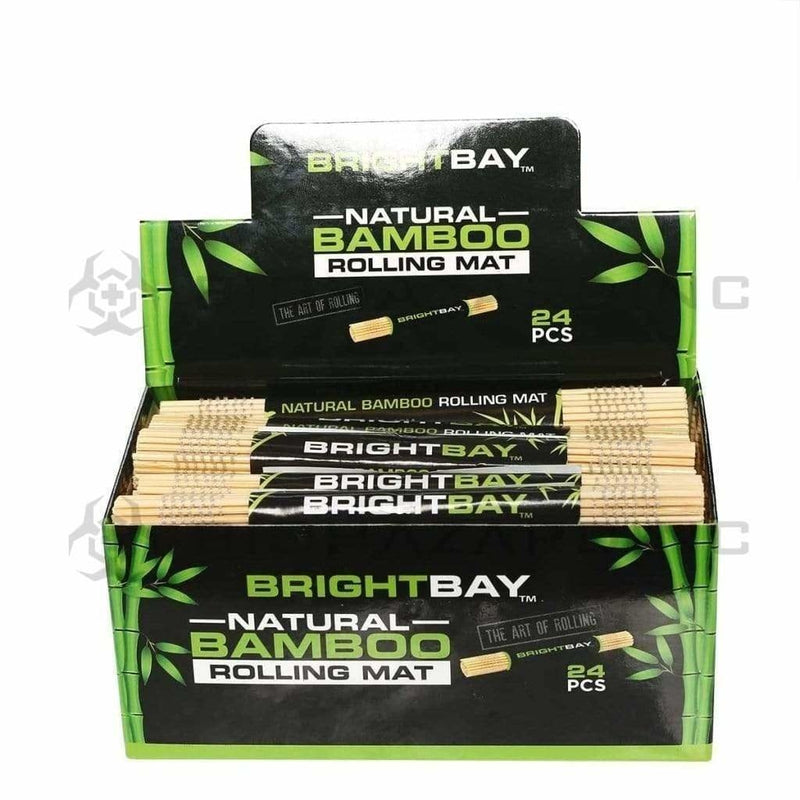 BrightBay Rolling Mat Bamboo Rolling Matt's - 24 Count