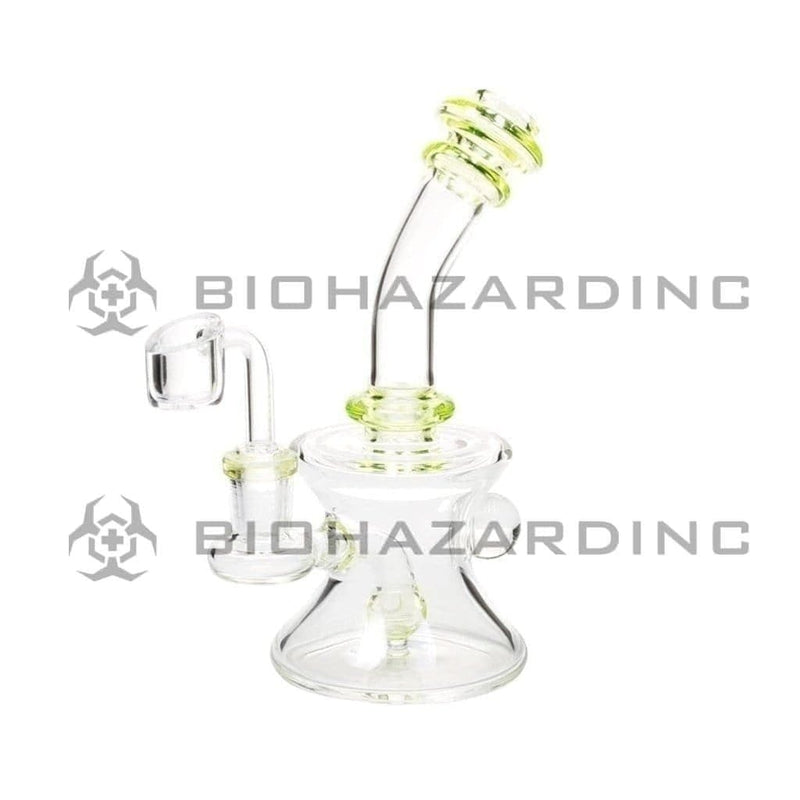 Biohazard Inc Glass Dab Rig Banger Hanger w/ Banger - Illuminati