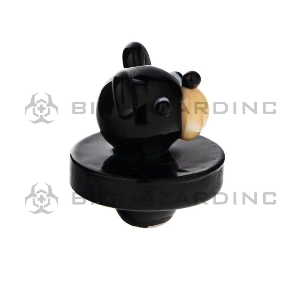 Biohazard Inc Carb Cap Bear Carb Cap - Black