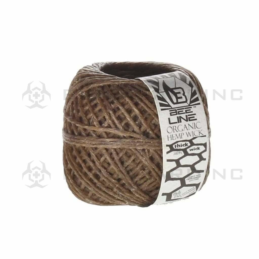 Beeline Hemp Wick Beeline 200ft thick spool