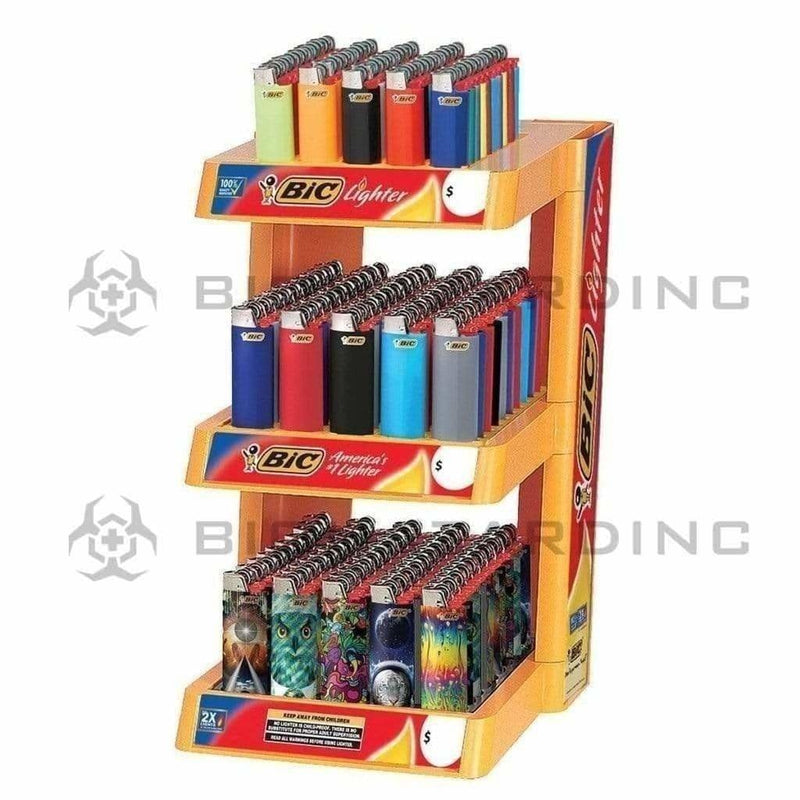 BIC Lighter Display Kit BIC - 3 Tier Plastic Display