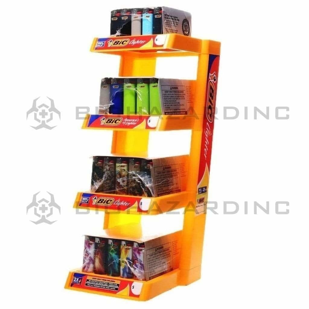 BIC Lighter Display Kit BIC 4 Tier Display w/ 16 Free Lighters