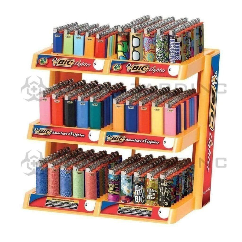 BIC Lighter Display Kit BIC- 6 Tier Display + 30 Free Lighters