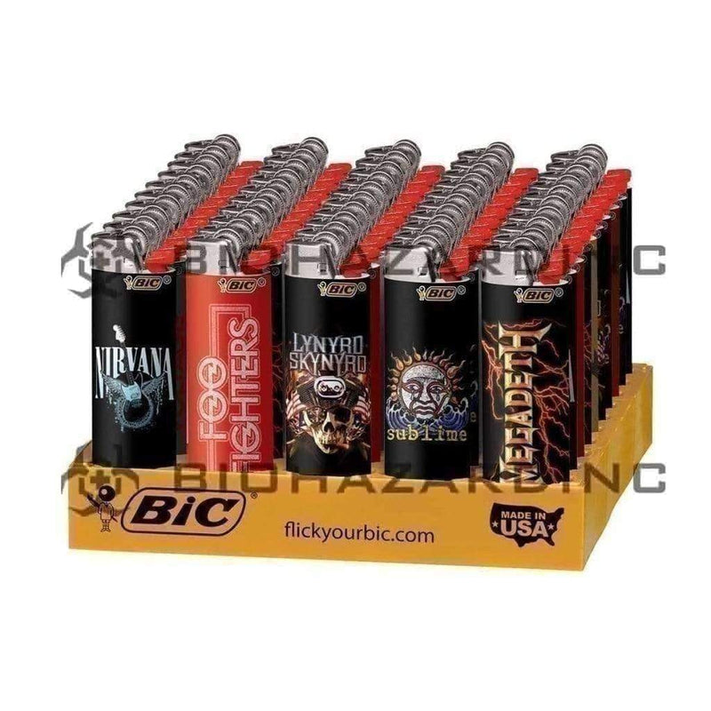 BIC Lighters BIC Lighters Rock Bands Edition - 50 Count