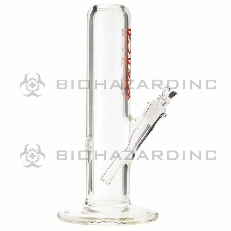 Bio Glass Glass Bong 12" BIO 60mm x 9mm Straight - Red