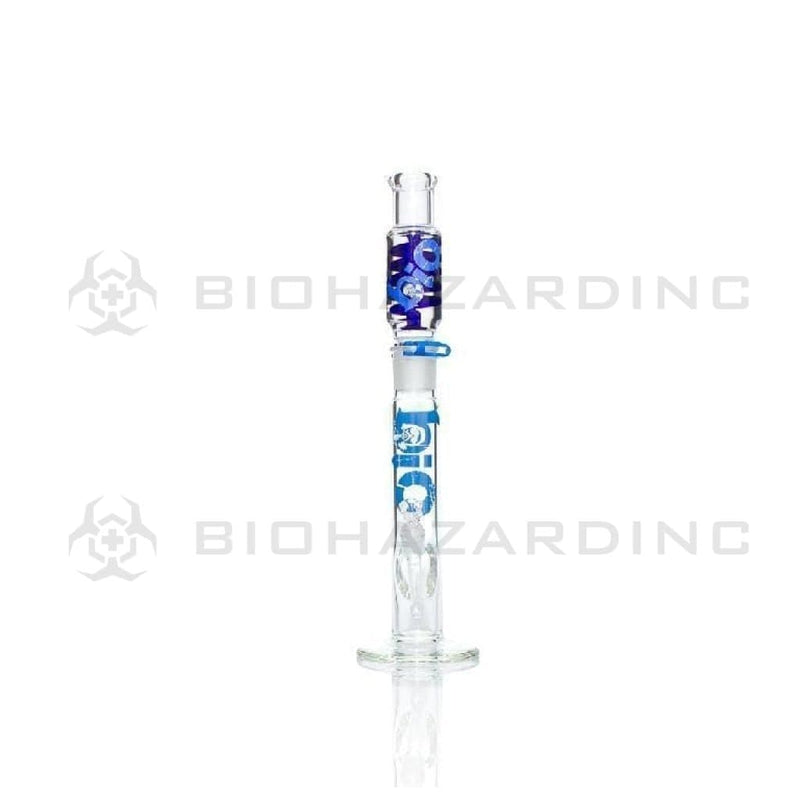 Bio Glass Glass Bong 22" BIO Freezable Coil Straight Water Pipe - Blue