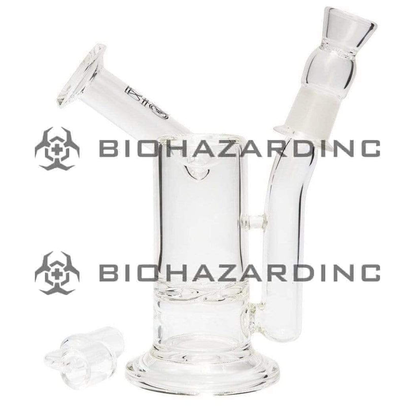 Bio Glass Glass Dab Rig 6" BIO Turbine Sidecar Dab Rig - Black