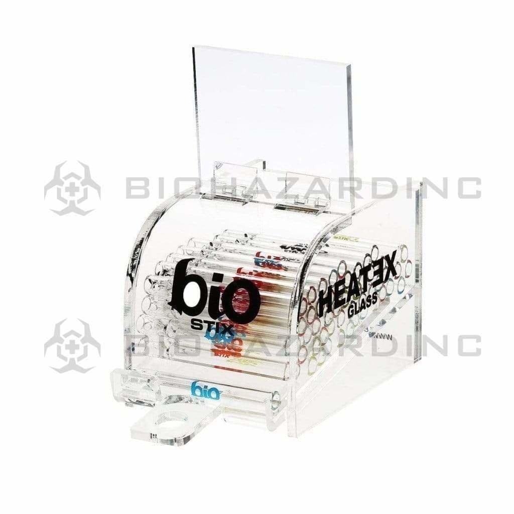 Bio Glass Glass Chillum Hand Pipe BIO STIX Chillum Display Kit - 50 Count